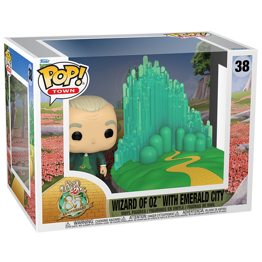 Pop Town! Movies: The Wizard of Oz - Emerald City with Wizard - Medaid International