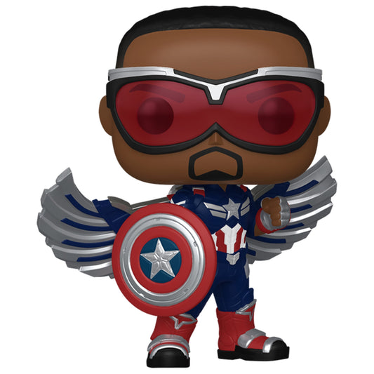 Funko Pop! Marvel: Captain America Brave New World - Captain America(Sam Wilson) - Medaid International