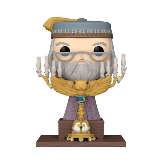 Pop Deluxe! Movies: Harry Potter: The Prisoner of Azkaban - Dumbledore with Podium - Medaid International