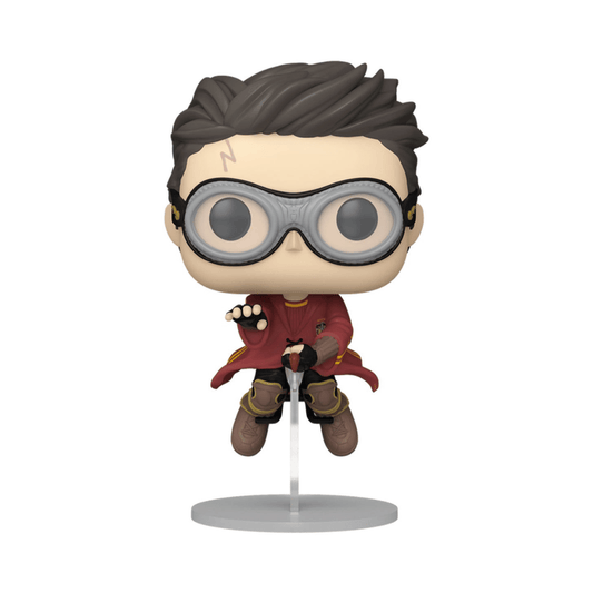 Pop! Movies: Harry Potter: The Prisoner of Azkaban - Harry with Broom (Quidditch) - Medaid International
