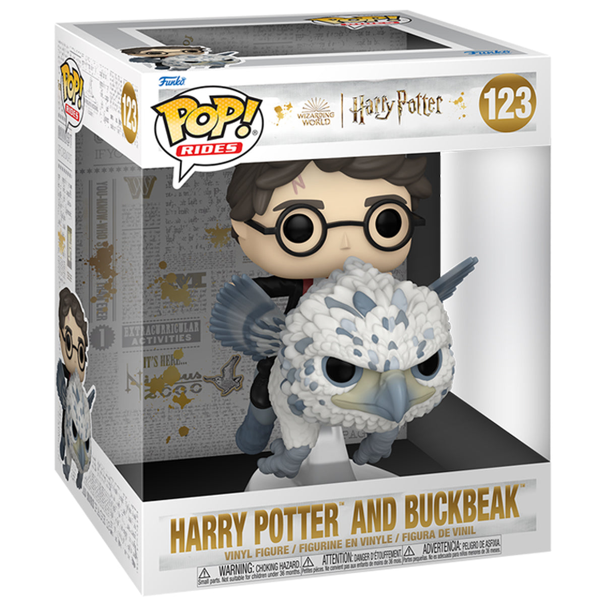 Pop Rides DLX! Movies: Harry Potter: The Prisoner of Azkaban - Harry and Buckbeak - Medaid International