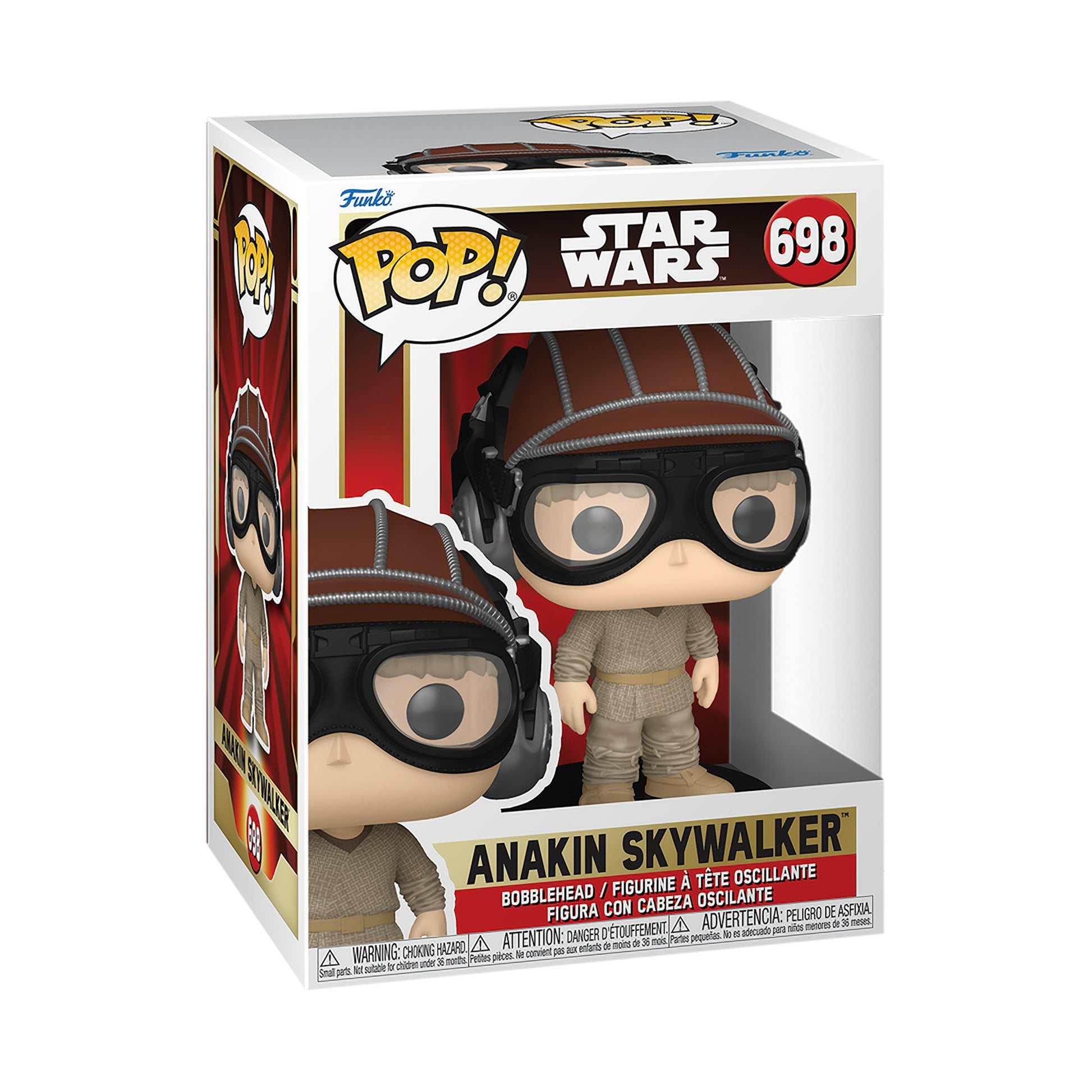 Pop! Star Wars: The Phantom Menace 25th - Anakin with Helmet - Medaid International
