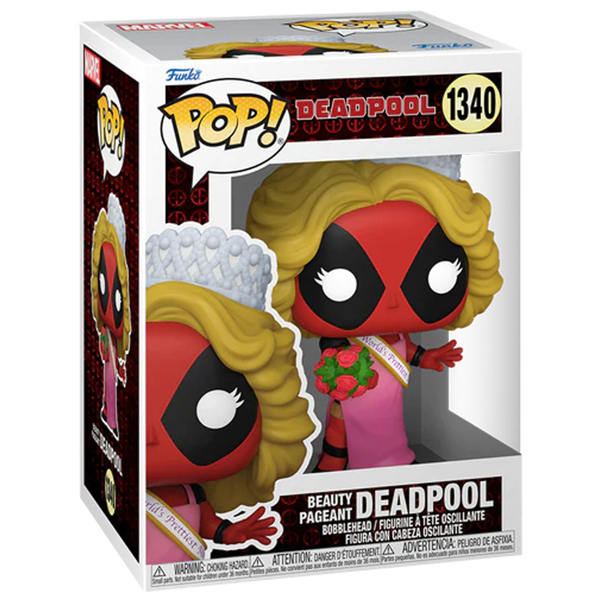 Pop! Marvel: Deadpool - Beauty Pageant - Medaid International