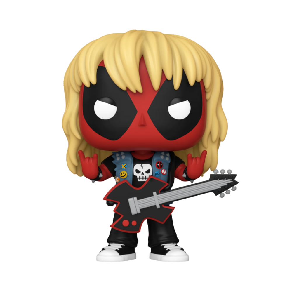 Pop! Marvel: Deadpool - Metal band - Medaid International