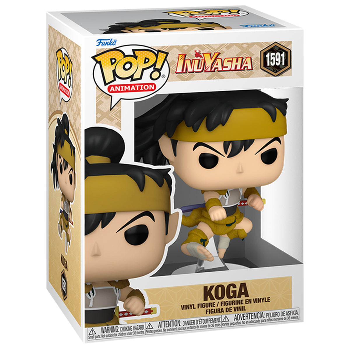 Pop! Animation: Inuyasha - Koga - Medaid International