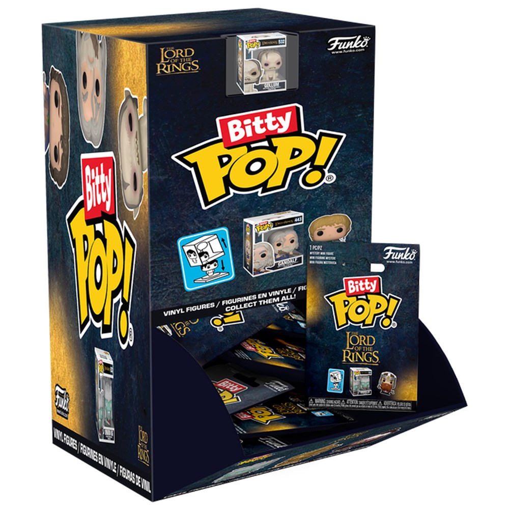 Bitty Pop! Movies: The Lord of the Rings Singles 32 PC PDQ - Medaid International