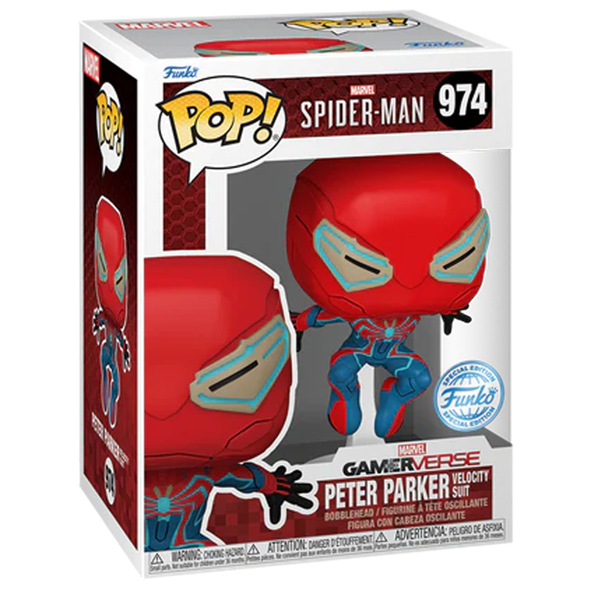 Pop! Marvel: Spider-Man 1 - Velocity Suit (Exc) - Medaid International