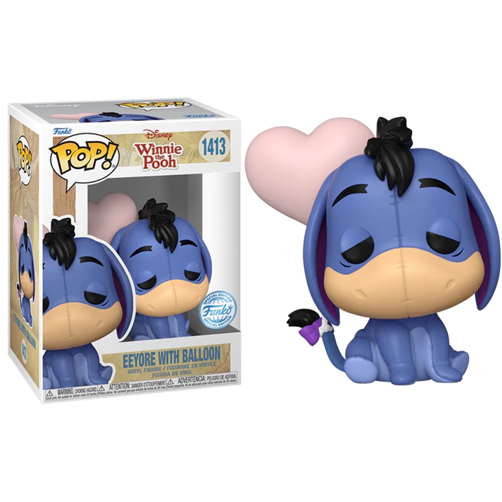 Pop! Disney: Winnie the Pooh - Eeyore with Balloon (Exc) - Medaid International