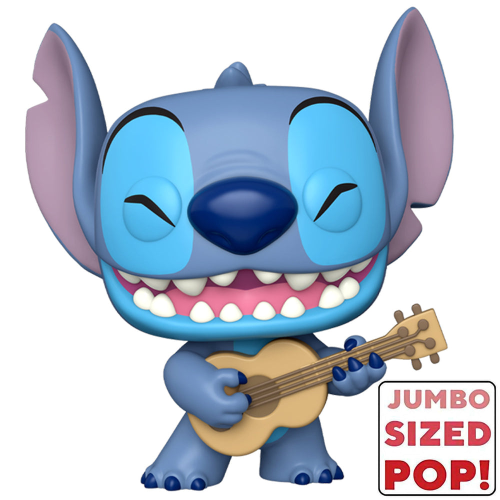 Pop Jumbo! Disney: Lilo and Stitch - Stitch with Uke (Exc) - Medaid International
