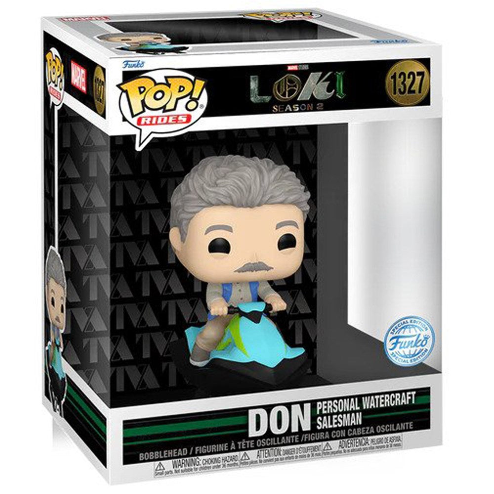 Funko : Pop Ride Deluxe - Marvel Loki Season 2 - Don Personal Watercraft Salesman (Exc) - Medaid International