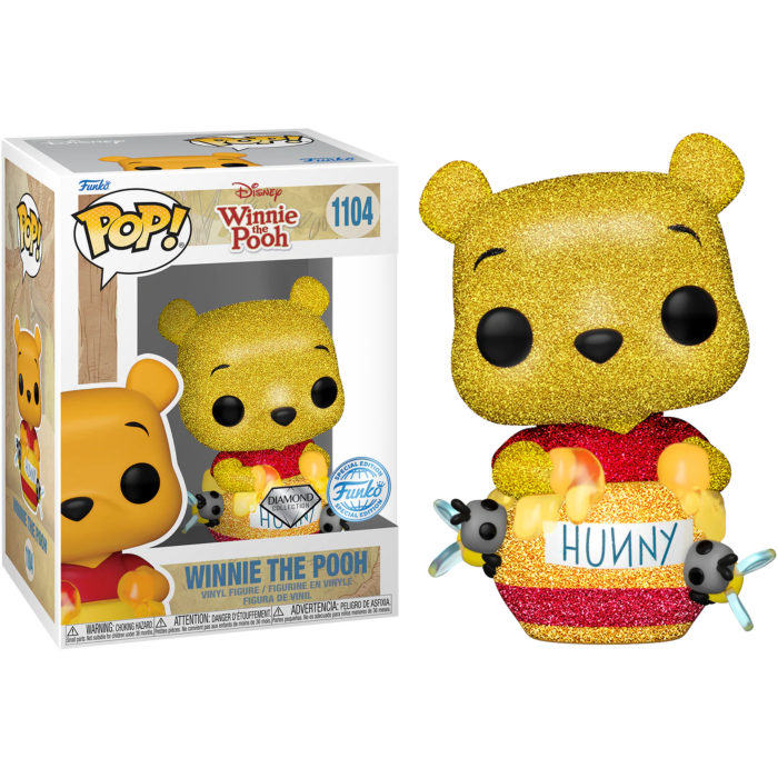 Pop! Disney: Pooh with Honey Pot (DLGT)(Exc) - Medaid International