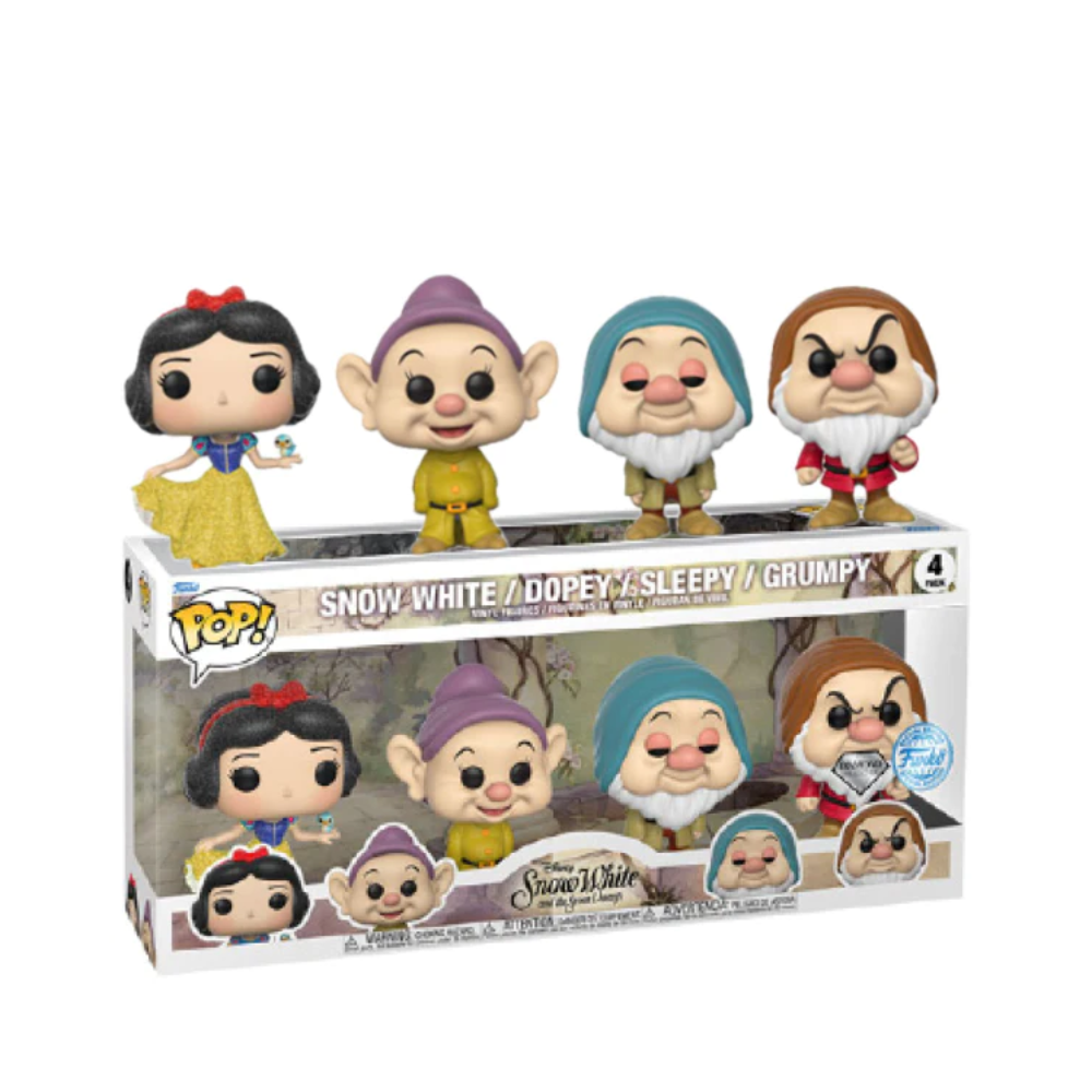 Pop! Disney: Snow White 4pk (DGLT)(Exc) - Medaid International