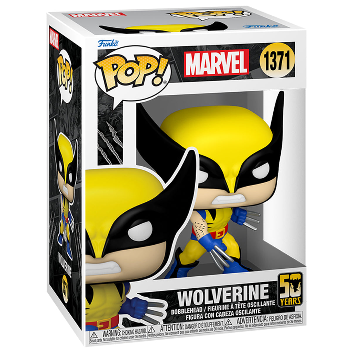 Pop! Marvel: Wolverine 50th - Ultimate Wolverine (Classic Suit) - Medaid International
