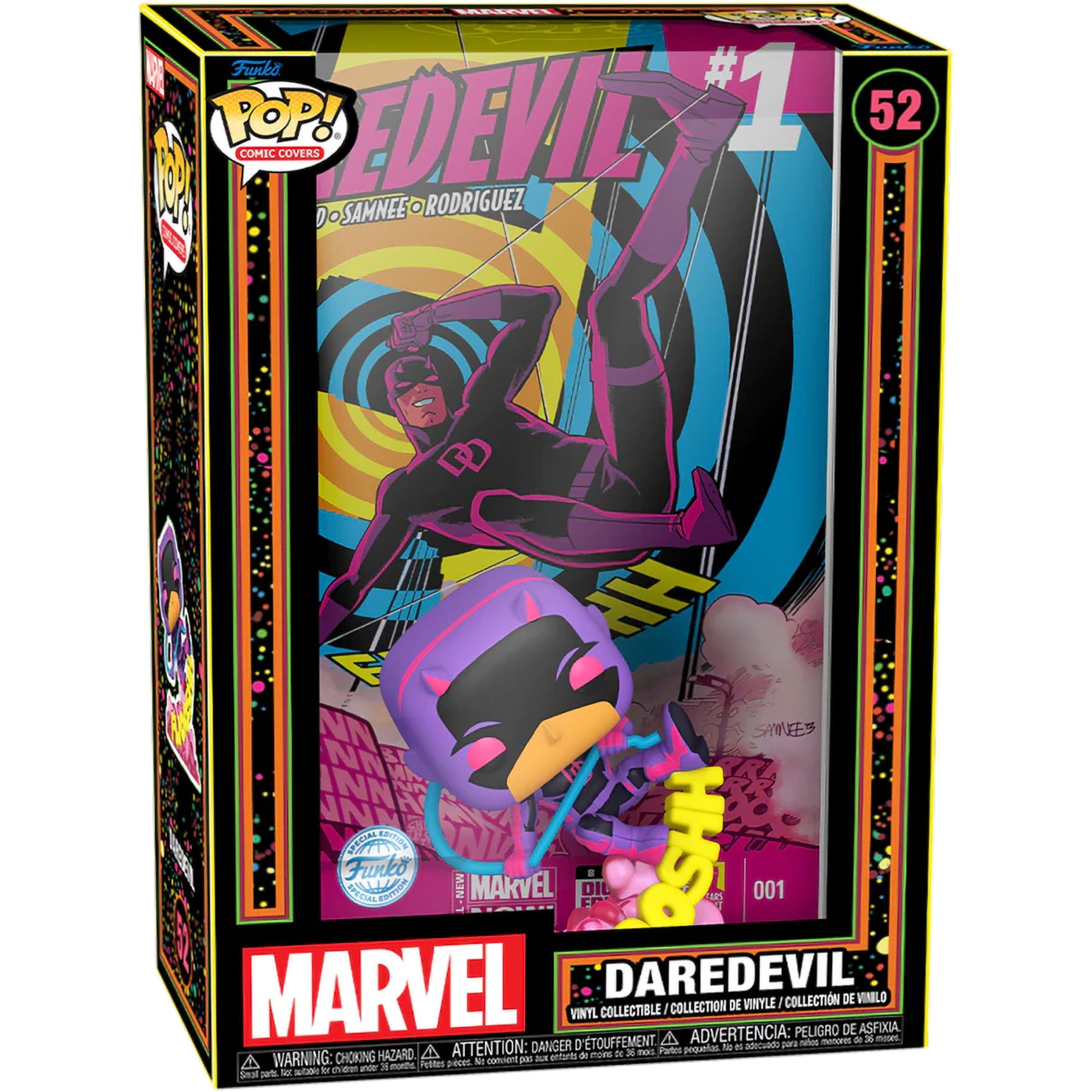 Pop Comic Cover! Marvel: Daredevil #220 (BLKLT)(Exc) - Medaid International