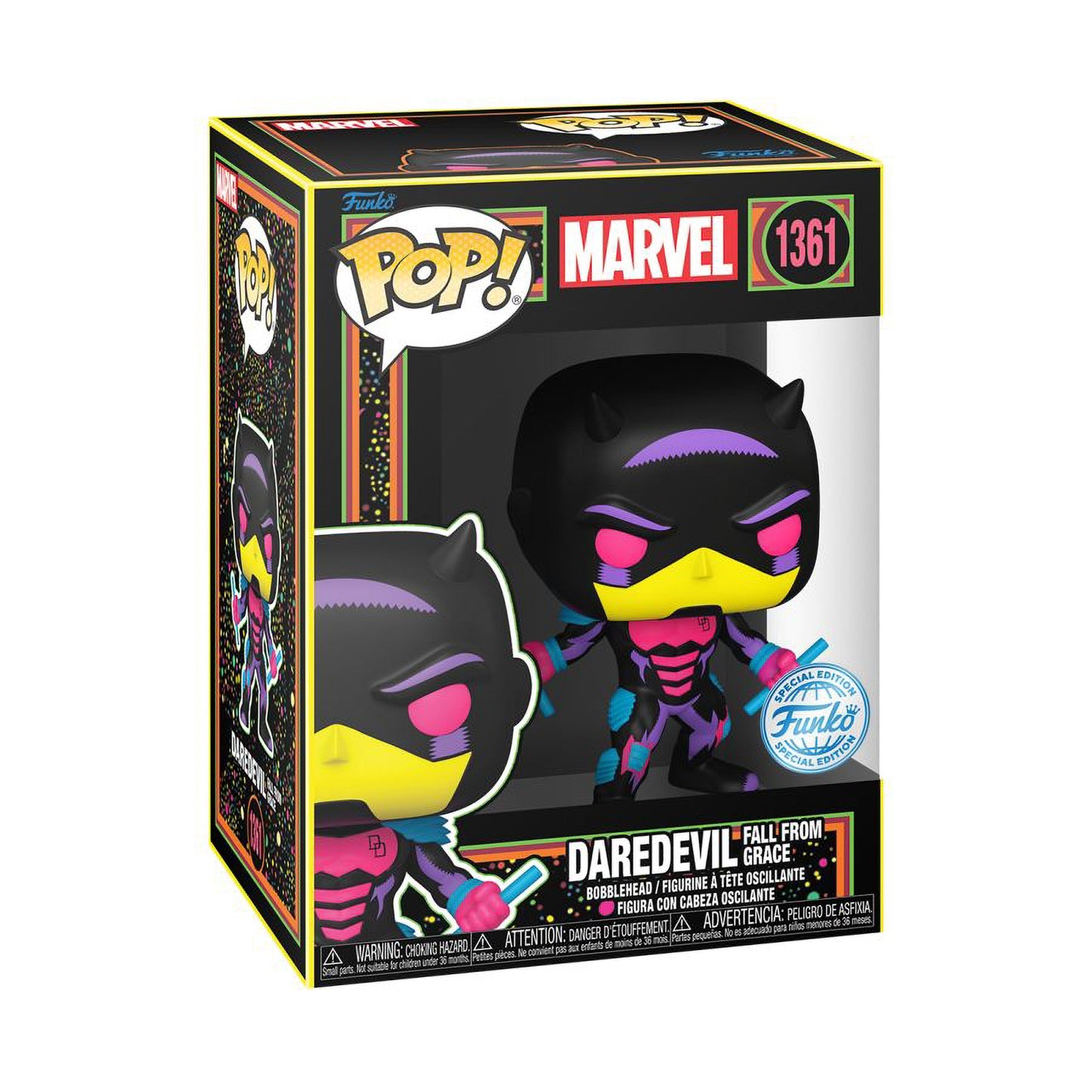 Pop! Marvel: Armored Daredevil (BLKLT)(Exc) - Medaid International