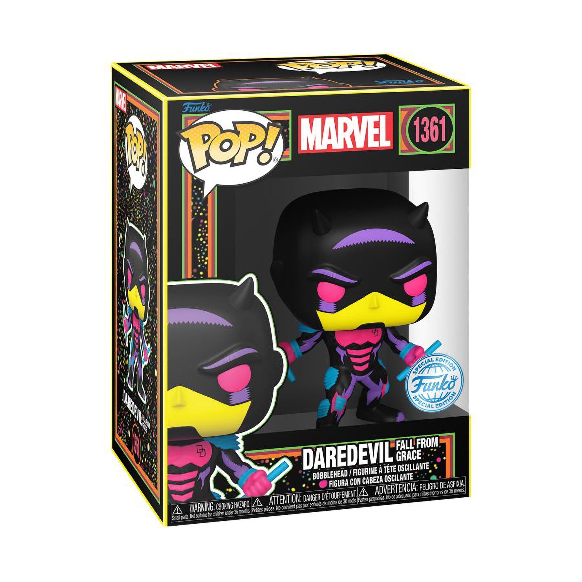 Pop! Marvel: Armored Daredevil (BLKLT)(Exc) - Medaid International