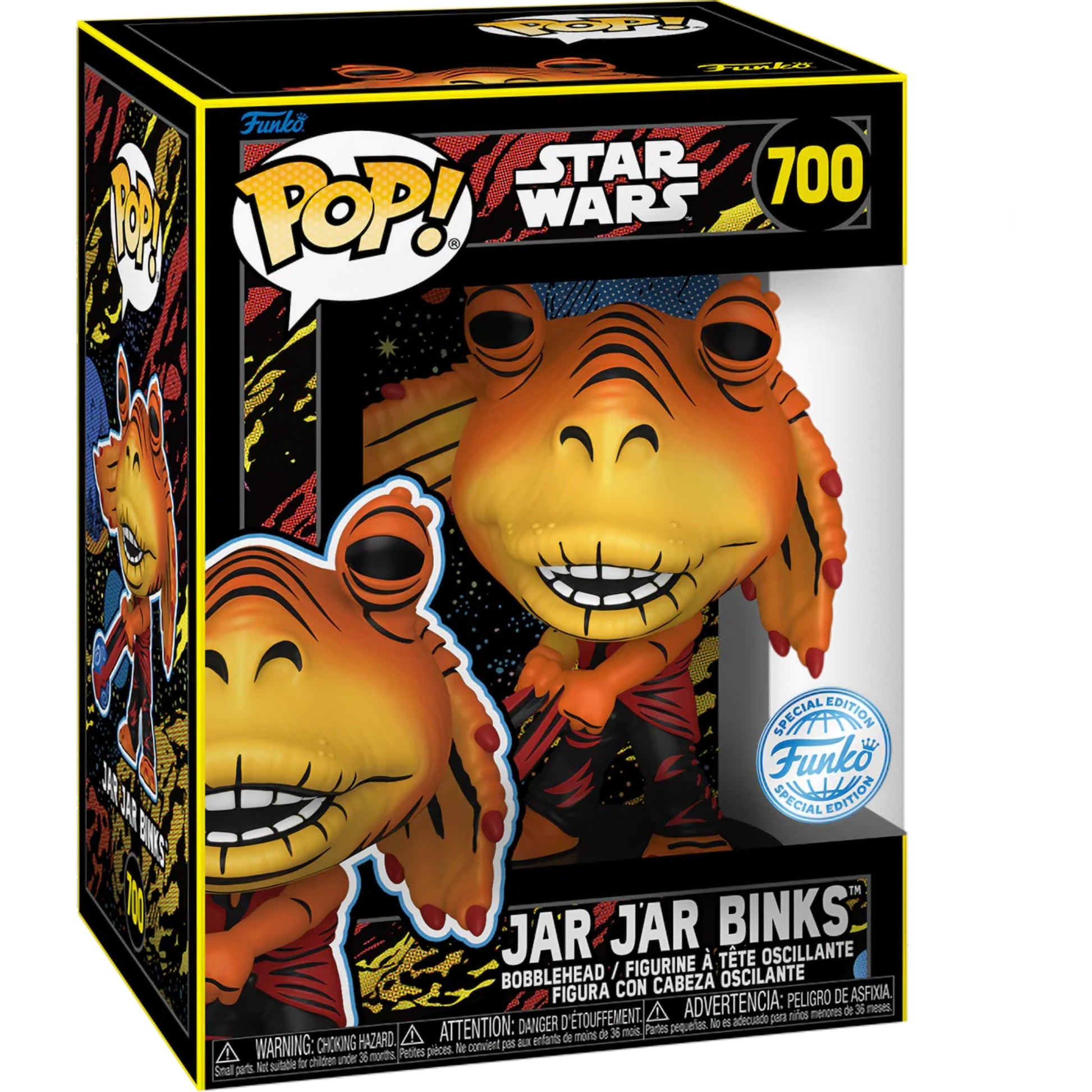 Pop! Star Wars: The Phantom Menace 25th - Jar Jar (Retro)(Exc) - Medaid International