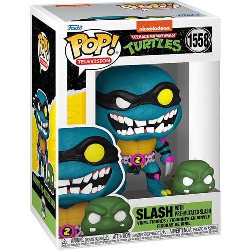 Pop! Tv: Teenage Mutant Ninja Turtle S4 - Slash and Pre-mutated Turtle S - Medaid International