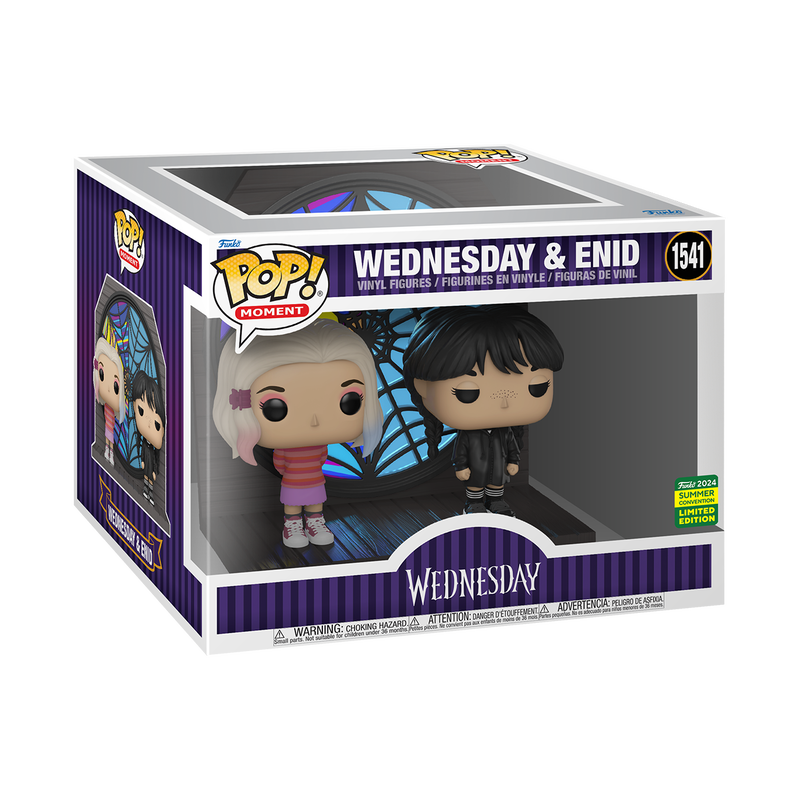 Pop Moment! Tv: Wednesday - Wednesday Addams and Enid (SDCC'24) - Medaid International