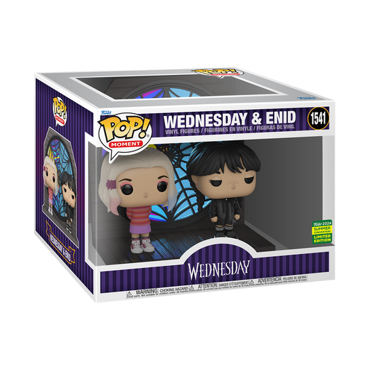 Pop Moment! Tv: Wednesday - Wednesday Addams and Enid (SDCC'24) - Medaid International