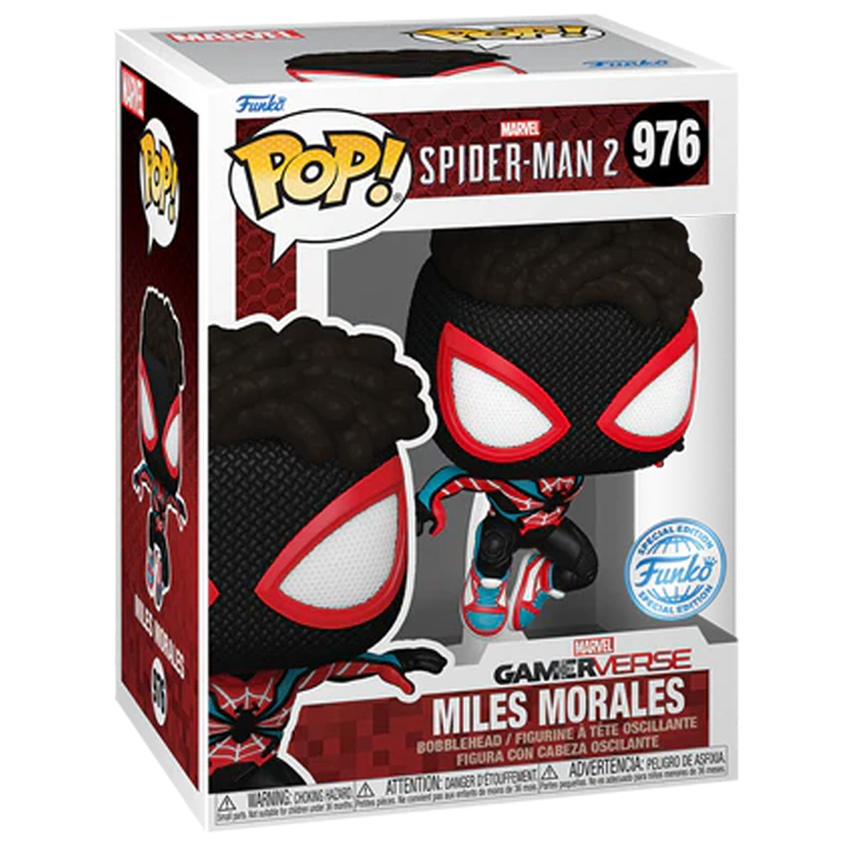 Pop! Marvel: Spider-Man 2 - Miles Morales(Evolved Suit)(Exc) - Medaid International