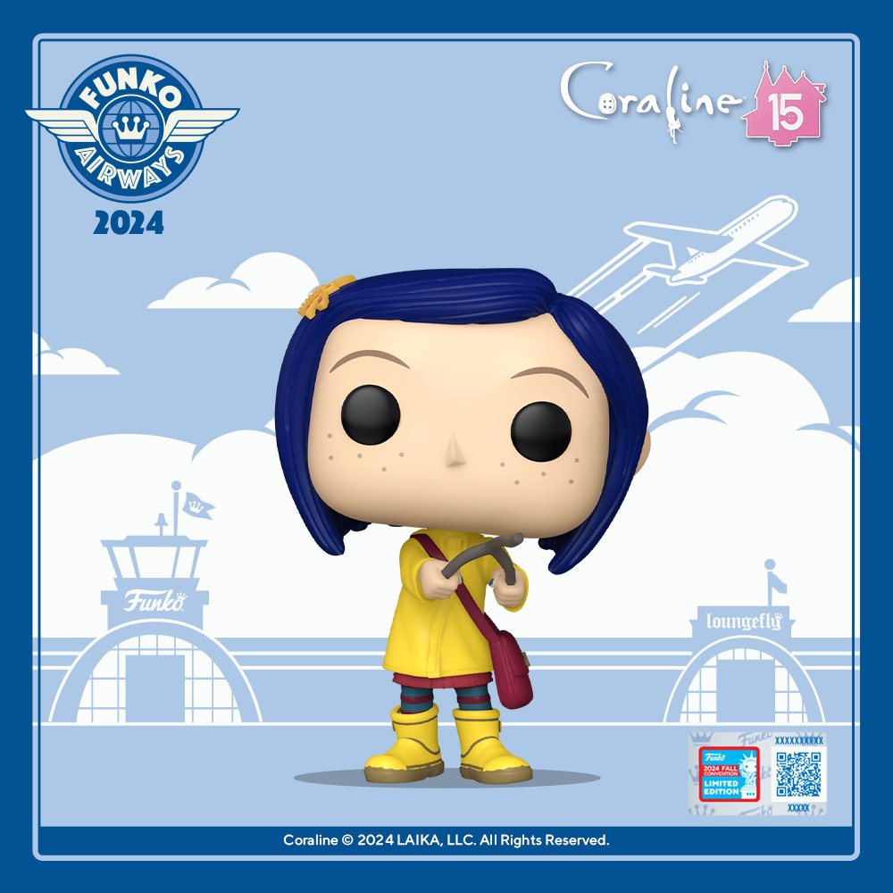 Pop! Movies: Coraline - Coraline with Dowsing Rod (NYCC'24) - Medaid International