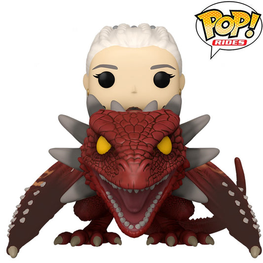 Pop Rides DLX! Tv: House of the Dragon S3 - Rhaenys Targaryen with Meleys - Medaid International