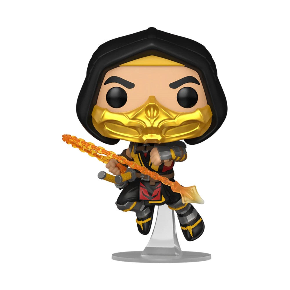 Funko Pop! Games: Mortal Kombat 11 Fatality - Scorpion - Medaid International