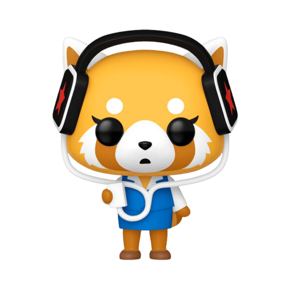 Funko Pop Reg Sanrio: Aggretsuko with Headphones - Medaid International