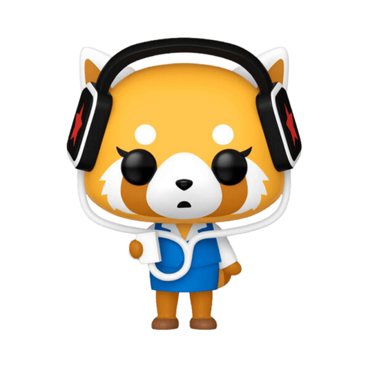 Funko Pop Reg Sanrio: Aggretsuko with Headphones - Medaid International