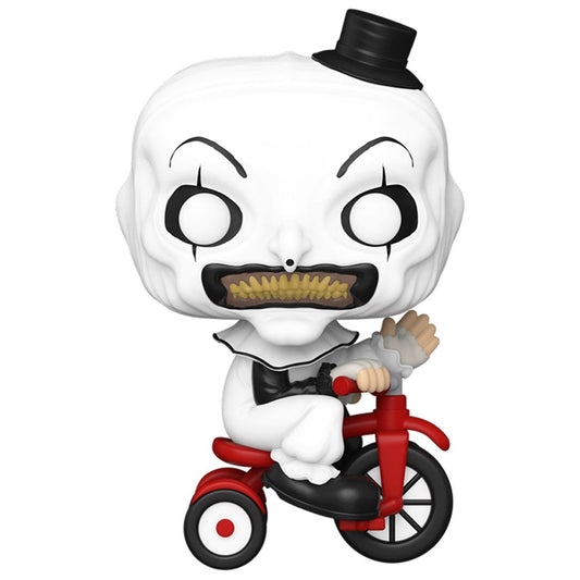 Pop! Movies: Terrifier - Art the Clown with Bike - Medaid International