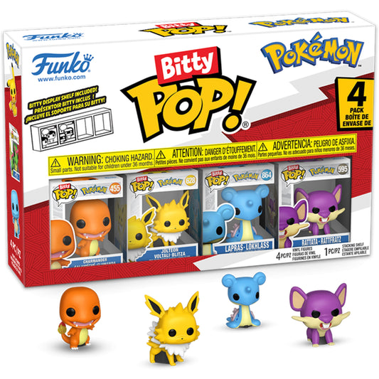 Funko Bitty Pop! Games: Pokemon - Charmander 4pk - Medaid International