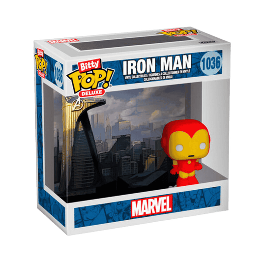 Funko Bitty Pop Deluxe! Marvel: Iron Man (Avenger Tower) - Medaid International