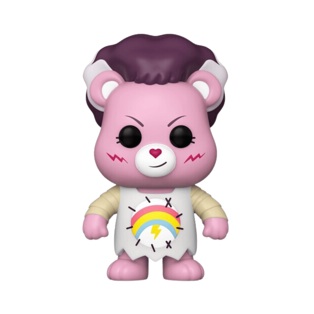 Pop! Movies: Universal Monster X Care Bears - Cheer Bear Bride of Frankenstein - Medaid International