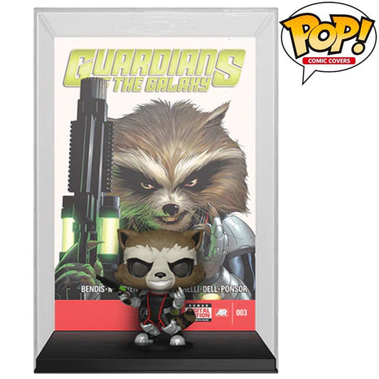 Pop Comic Cover! Marvel: Guardians of the Galaxy - Rocket Raccoon (Exc) - Medaid International