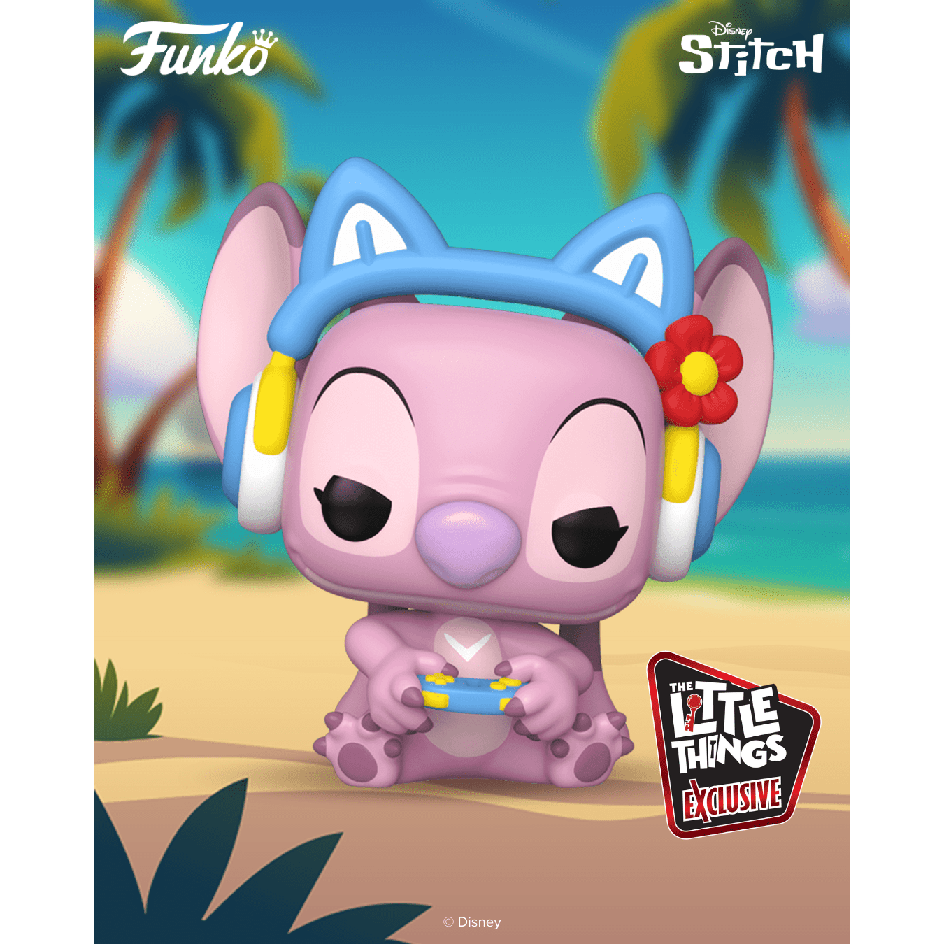Funko Pop TLT Exclusive : Lilo and Stitch - Gamer Angel (Exc) - Medaid International