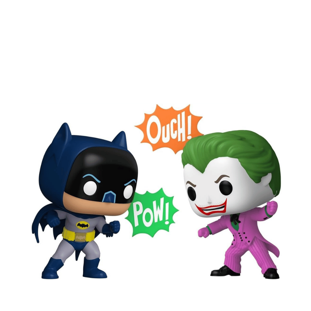 Pop! Heroes: Batman 85th - Joker/Batman 2pk (Exc) - Medaid International
