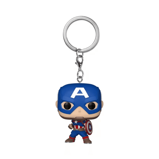 Pocket Pop! Marvel: Marvel NC - Captain America - Medaid International