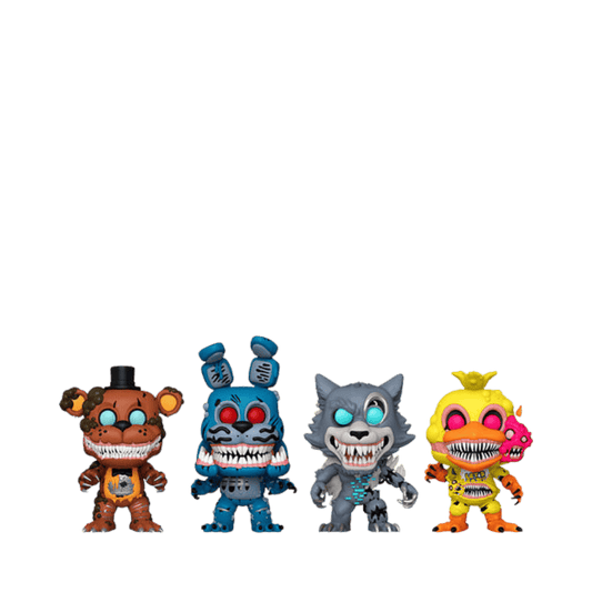 Pop! Games: Five Nights at Freddys - Twisted Ones 4pk (EMEA)(GW)(Exc) - Medaid International
