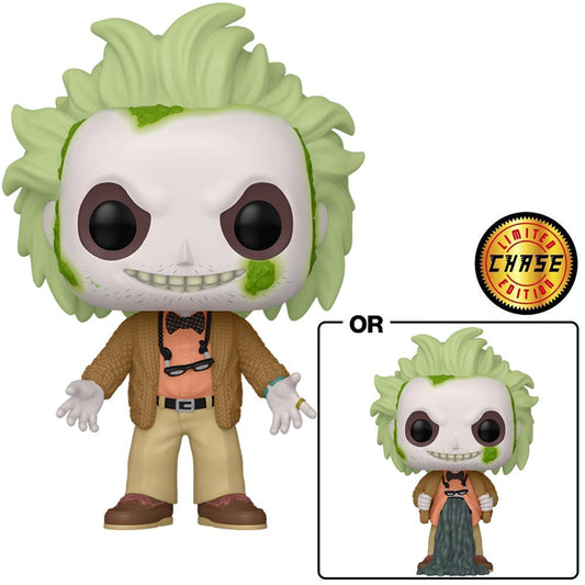 Pop! Movies: Beetlejuice 2 - Beetlejuice in Cardigan w/chase - Medaid International