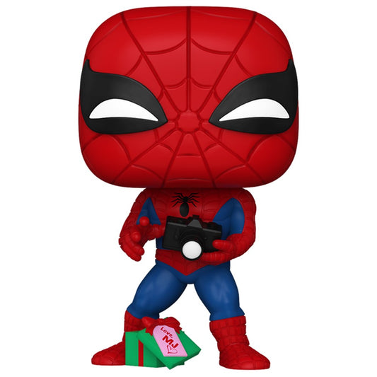 Pop! Marvel: Spiderman - Marvel: Spiderman with Open Gift - Medaid International