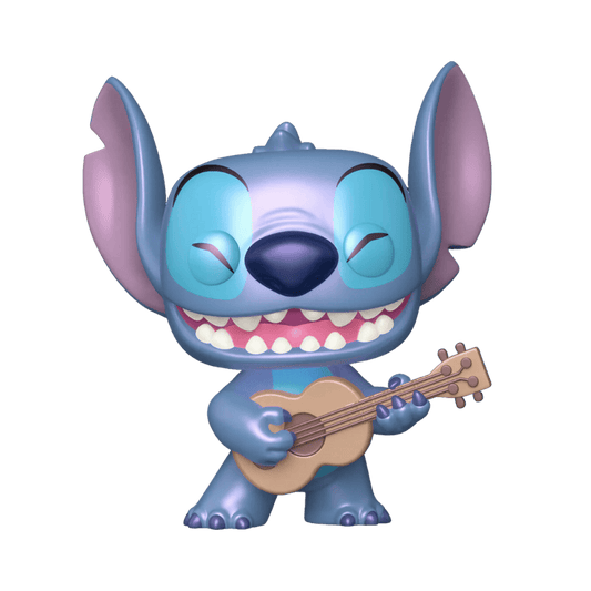 Funko Pop! Disney: Lilo & Stitch - Stitch with Ukulele (PRL)(Exc) - Medaid International
