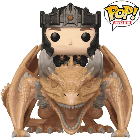 Funko Pop Rides! Tv: House of the Dragon S4 - Aegon Targaryen w/Sunfyre - Medaid International