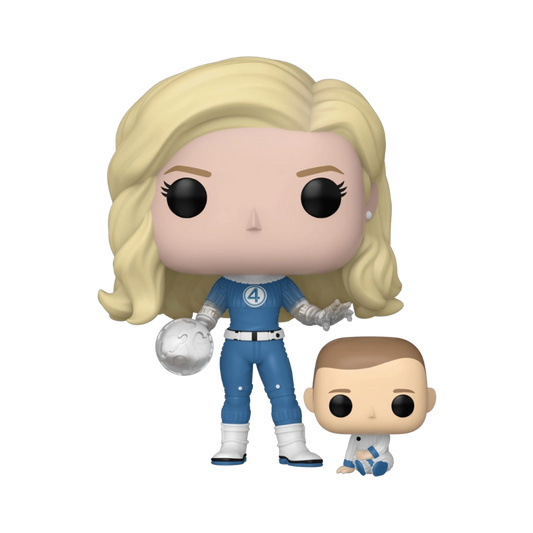 Funko Pop & Buddy! Marvel: Fantastic Four S1 -Invisible Woman & Franklin - Medaid International