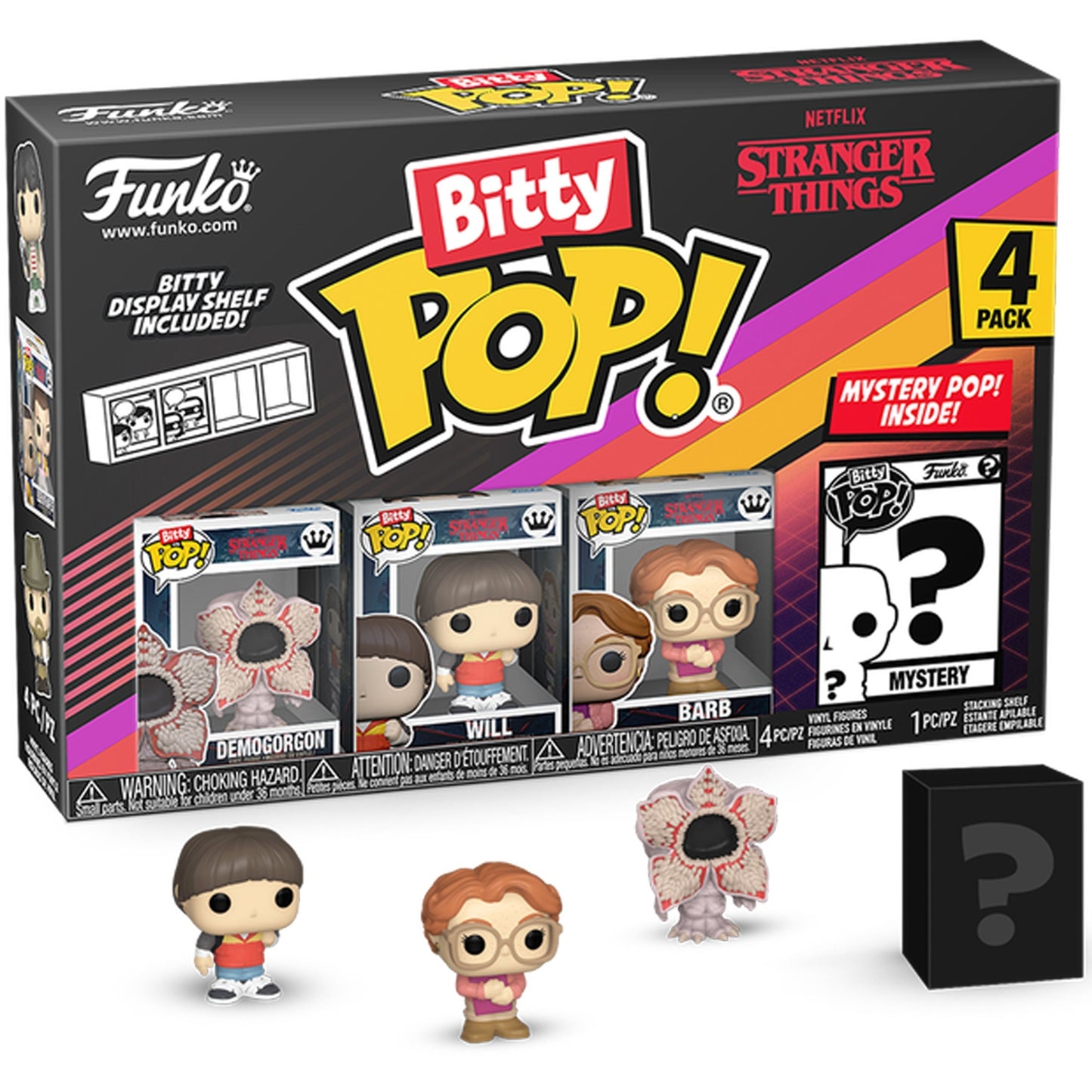 Funko Bitty Pop! Tv: Stranger Things - Demogorgon 4pk - Medaid International