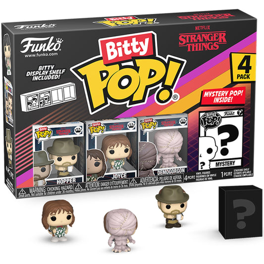 Funko Bitty Pop! Tv: Stranger Things - Hopper 4pk - Medaid International