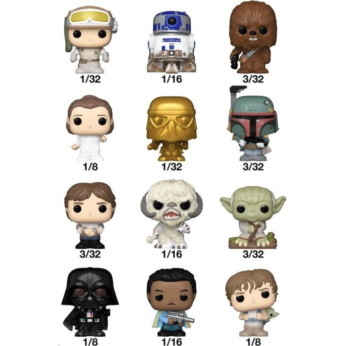 Bitty Pop! Movies: Star Wars S2 Singles (1 random) - Medaid International