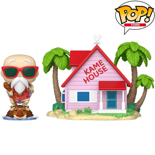 Funko Pop Town! Animation: Dragon Ball Z - Kame House w/ Master Roshi - Medaid International