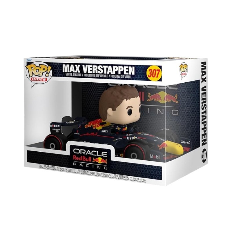 Funko Pop Rides! SUPDLX Formula 1: Red Bull - Verstappen with RB20 - Medaid International