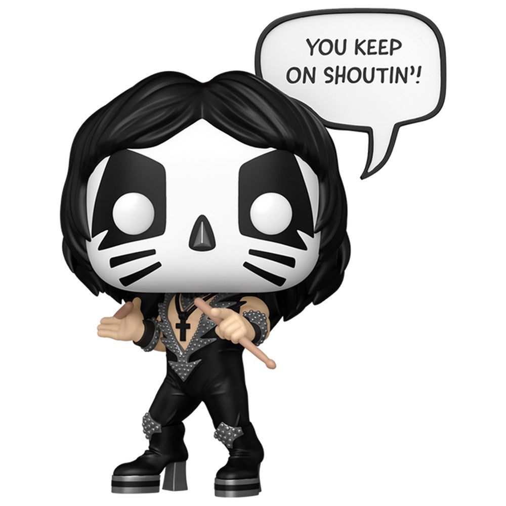 Funko Pop Sayings! Rocks: Kiss -The Catman (R&R All Night) - Medaid International
